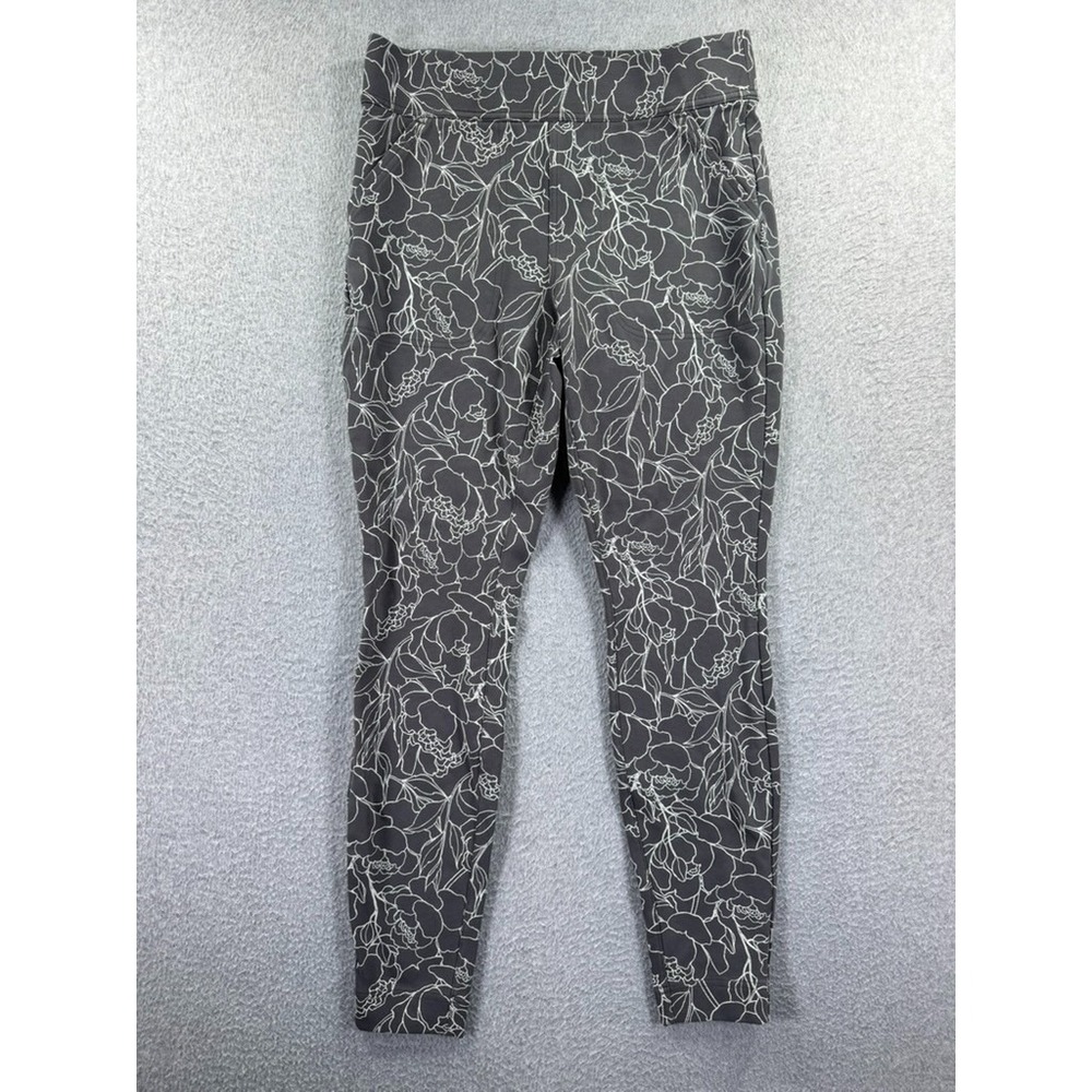 Duluth Trading NoGA Classic Slim Leg Pants Womens S Gray Yoga Outdoor Casual